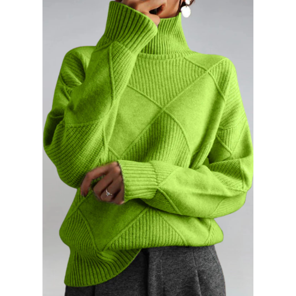 Elise – Gebreide Coltrui met Verfijnde Structuur