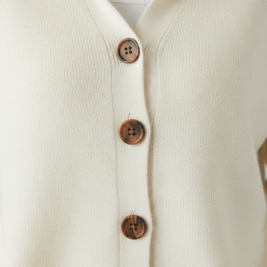 Amélie – Zachte Gebreide Hoodie Cardigan