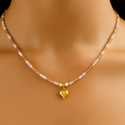 Rose - Hartjesbedel - Verfijnd