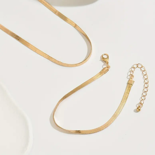 Duo luxe - Combi set: Ketting + Armband (2 stijlen)
