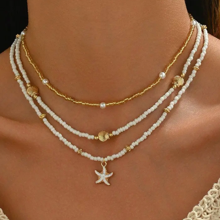 June - Drielaags - Strandketting