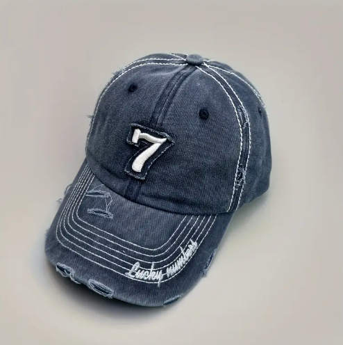Lucky 7 - Vintage look pet (6 kleuren)