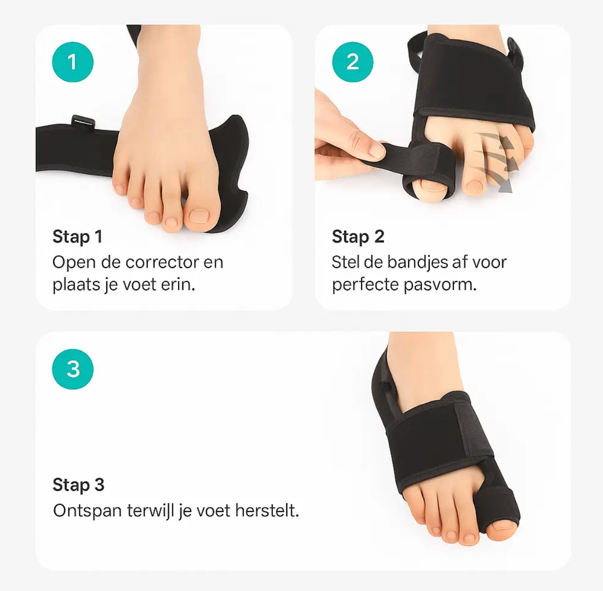 OrthoToe - Verlicht pijn direct - Set van 2