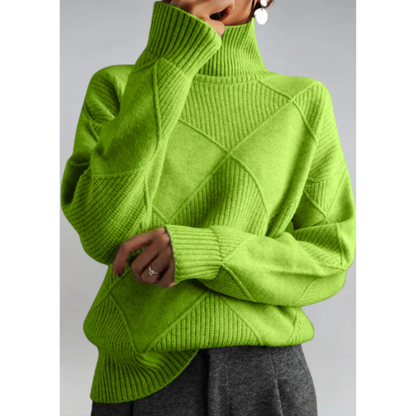 Elise – Gebreide Coltrui met Verfijnde Structuur