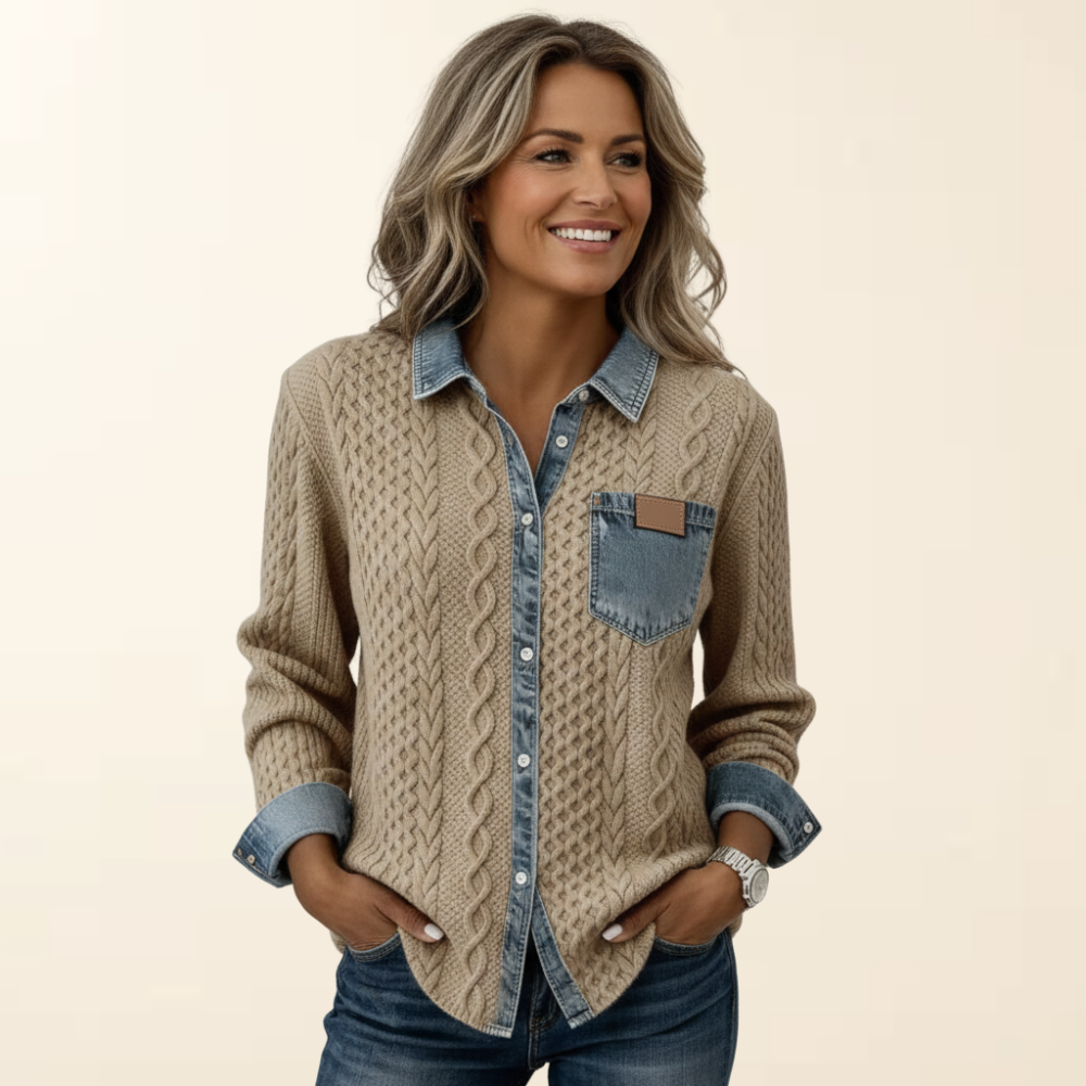 Helena - Denim - Comfortabel & Tijdloos