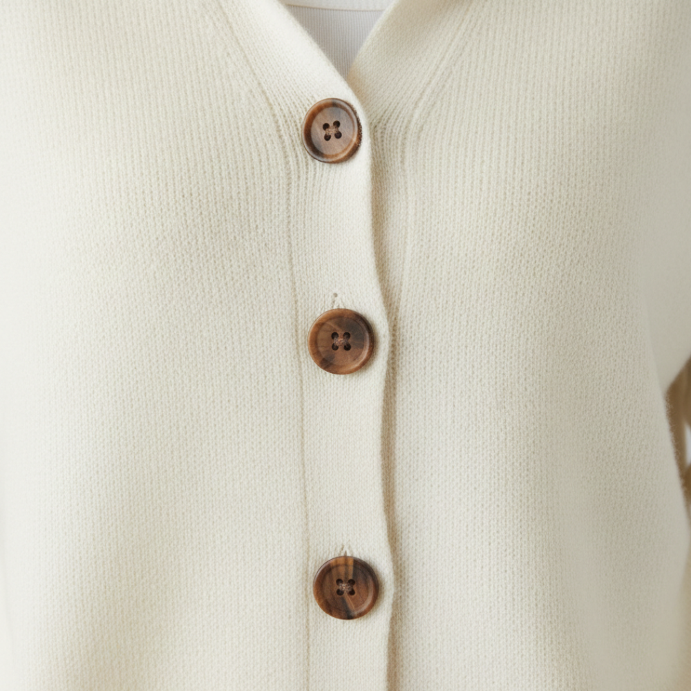 Amélie – Zachte Gebreide Hoodie Cardigan