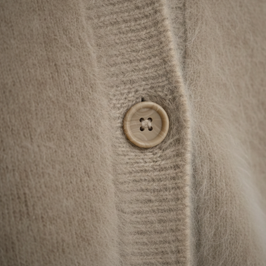 Nena – Luxe Mohair Look Vest - Zacht en Elegant