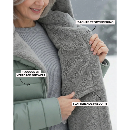 Clara™ - Winterjas met Zachte Binnenvoering & een Verzorgd Design
