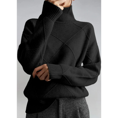 Elise – Gebreide Coltrui met Verfijnde Structuur