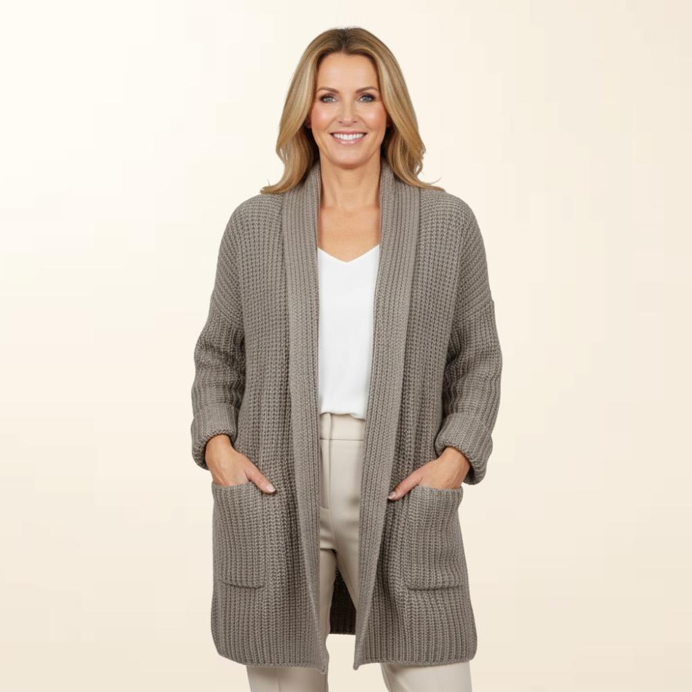 Klara – Zachte Gebreide Comfort Cardigan