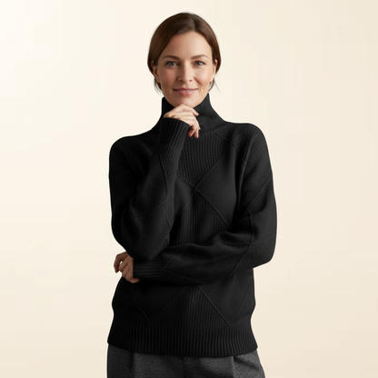 Elise – Gebreide Coltrui met Verfijnde Structuur