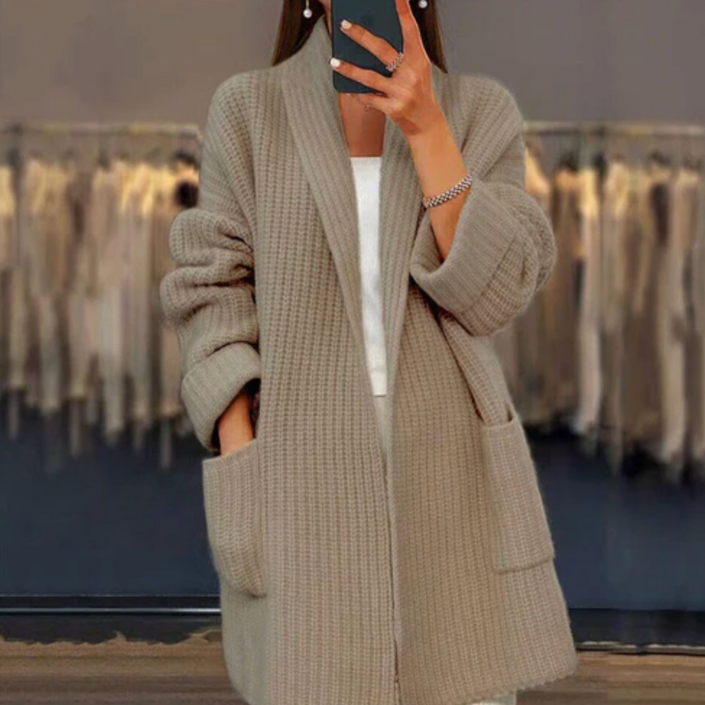 Klara – Zachte Gebreide Comfort Cardigan