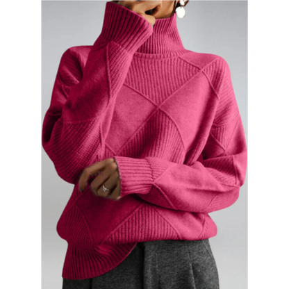 Elise – Gebreide Coltrui met Verfijnde Structuur
