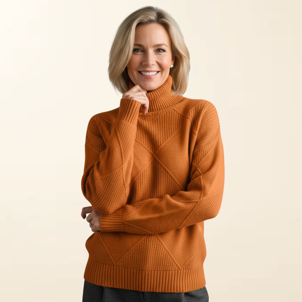 Elise – Gebreide Coltrui met Verfijnde Structuur