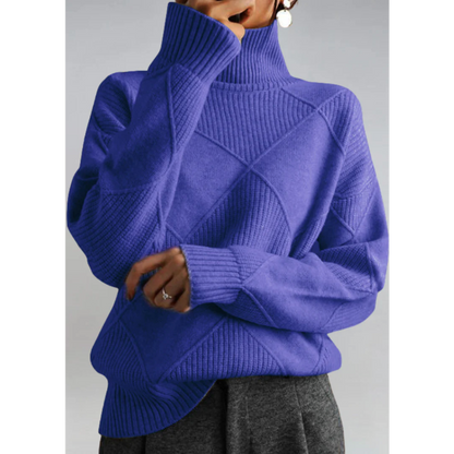 Elise – Gebreide Coltrui met Verfijnde Structuur