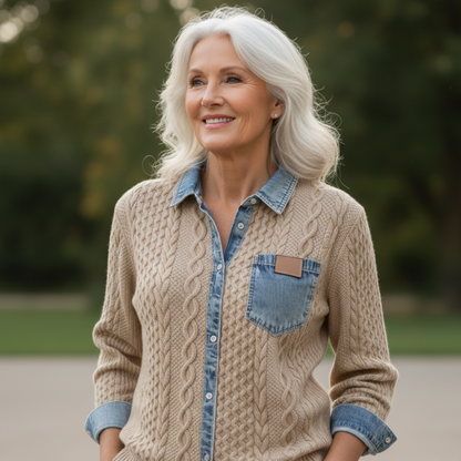 Helena - Denim - Comfortabel & Tijdloos