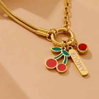 Amara - Dubbele ketting - Charmant
