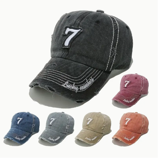 Lucky 7 - Vintage look pet (6 kleuren)