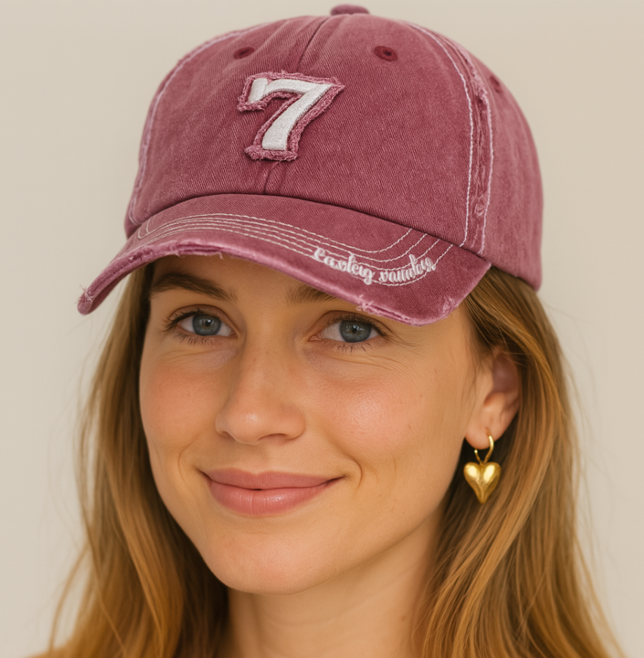 Lucky 7 - Vintage look pet (6 kleuren)