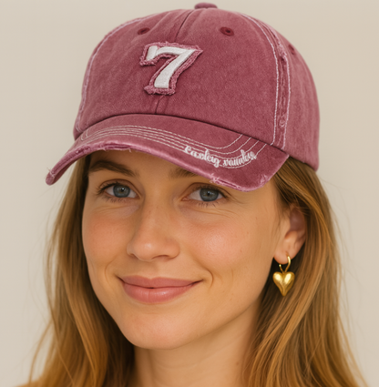 Lucky 7 - Vintage look pet (6 kleuren)