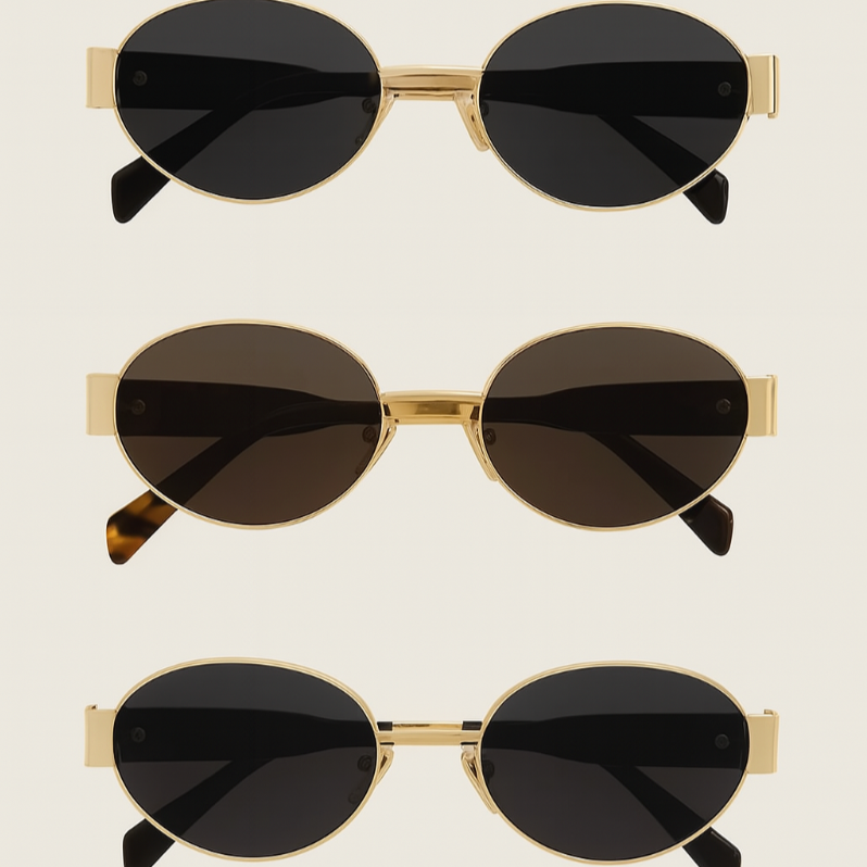 Chic en tijdloze zonnebrillen (3 kleuren)