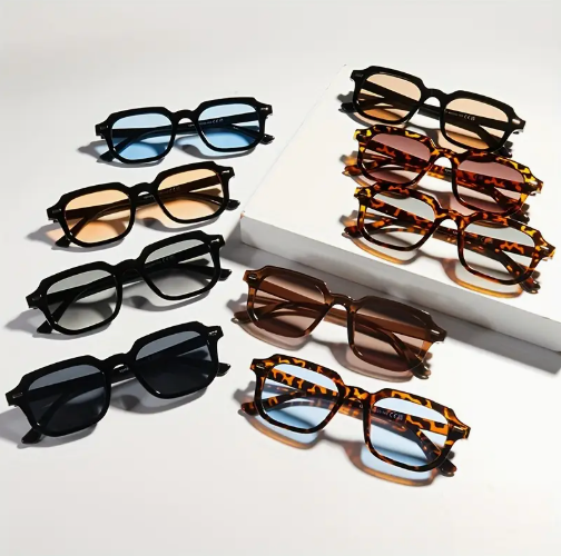 Bold frame zonnebrillen (6 kleuren)