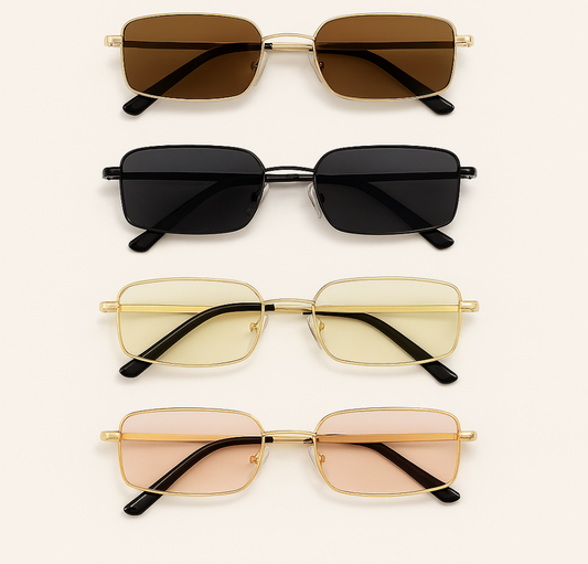 Minimal chic zonnebrillen (5 kleuren)
