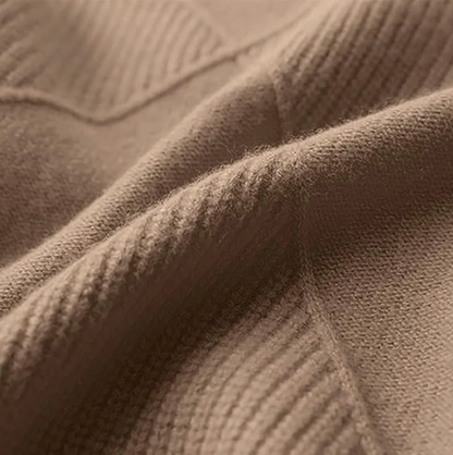 Elise – Gebreide Coltrui met Verfijnde Structuur