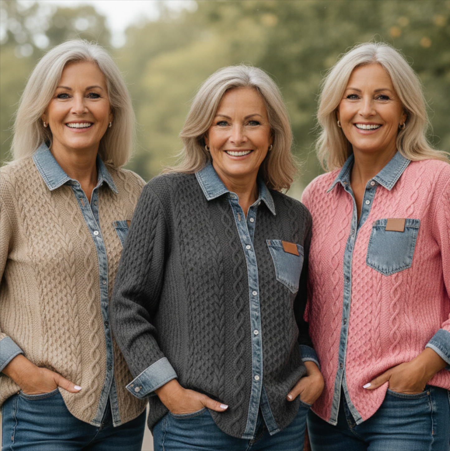 Helena - Denim - Comfortabel & Tijdloos