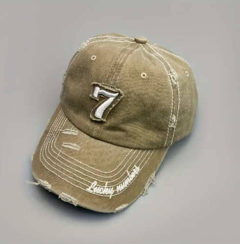 Lucky 7 - Vintage look pet (6 kleuren)